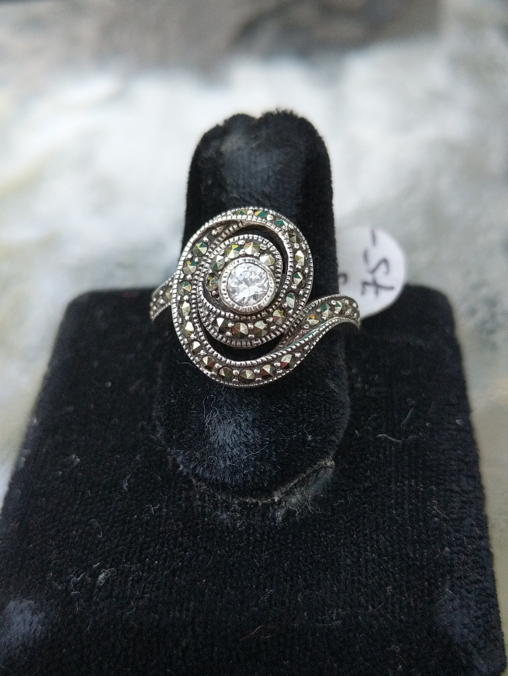 Judith Jack Sterling Silver Ring